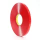 3M Kétoldalas ragasztószalag, Szélesség 12 mm, 1 mm vastag, akril, áttetsző, -35-90 °C, 5.5 méter