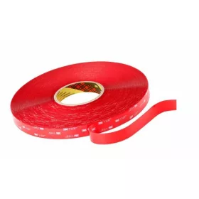   3M Kétoldalas ragasztószalag, Szélesség: 19 mm; 1 mm vastag, akril, áttetsző, -35-90 °C, 5.5 méter