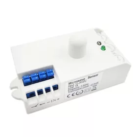   Mikrohullámú mozgásérzékelő SK-807K-DC, 5.8Ghz, beltéri, 12-24 V DC, 12 V, 7 A,