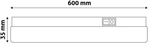 AVIDE Led T5 Integrált Fénycső 9W 600mm 3000K 850lm
