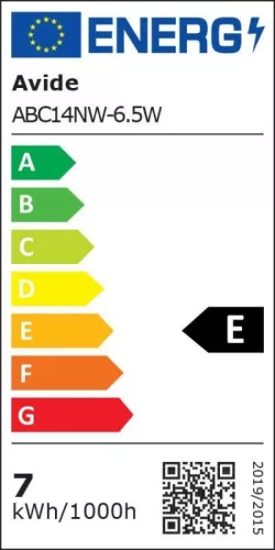 Avide LED Candle 6,5W E14 NW 4000K (806lumen)