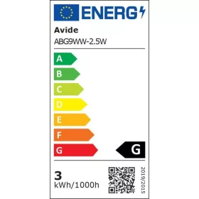 Avide LED G9 2,5W, 3000K, 180lm