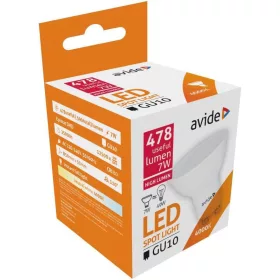 Avide LED Spot Alu+plastic 7W GU10 110° NW 4000K