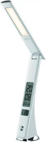 Avide LED Asztali Lámpa Üzleti Bőrhatású Claude Naptár, Fehér, 5W, 500Lm