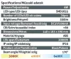 Avide LED Asztali Lámpa Irodai Bőrhatású naptár funkcióval, 6W Fekete 350lm