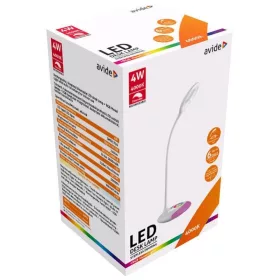 Avide LED asztali lámpatest RGB fehér 4W