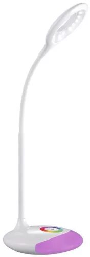 Avide LED asztali lámpatest RGB fehér 4W