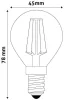 Avide LED Filament Mini Globe 7W, E14, 360, NW 4000K (810 lumen) High Lumen