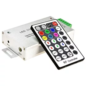   Avide LED szalag 12V 28 gombos RGB rádiós távirányító 144W