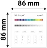 Milight RGB+W 4 Zónás RF Beépíthető /AC180-240V/ Érintőpaneles Távirányító