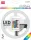 Avide LED Szalag Bliszter 12V 7.2W SMD5050 30LED RGB IP20 3m