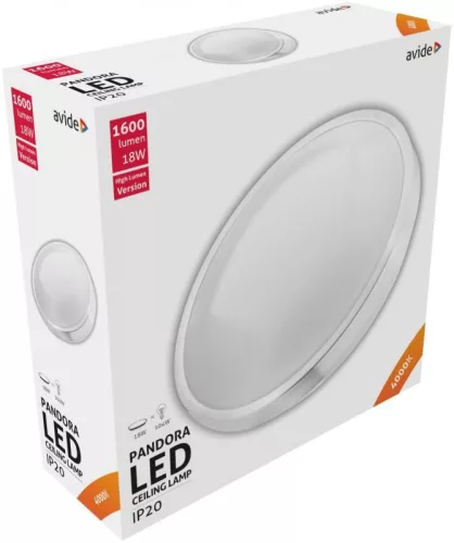 Avide LED Mennyezeti Lámpa ALU 18W 330*100mm 4000K 1200lumen