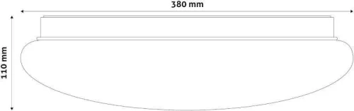 Avide LED Mennyezeti Lámpa Cordelia 24W 4000K, 2100Lm