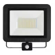 LED Fényvető mozgásérzékelős, ASALITE, 100 W, 6500 K, 8000 Lm, LED reflektor
