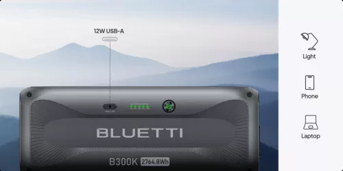 BLUETTI bővítőmodul, 2764 Wh LiFePO4, APEX300 AC200PL-hez