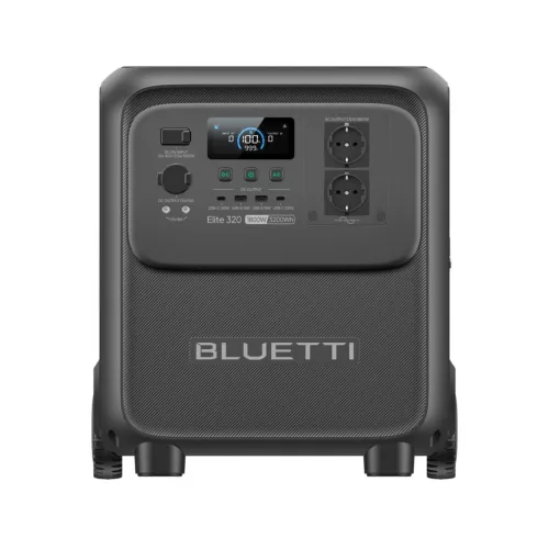 BLUETTI hordozható erőmű kerekekkel, power station, 1800 W, 3200 Wh, LiFePO4 akkuval