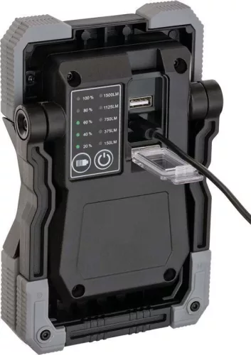 Akkumulátoros LED munkalámpa 1500Lm, 6500K, IP65, ütésálló,  Brennenstuhl