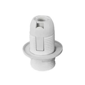   Foglalat E14 csillárfoglalat  menetes gyűrűvel, fehér, 250V, 2A