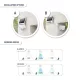 LED napelemes reflektor mozgásérzékelővel, 8W 800lm 4000K, 3,7V 4000mAh, akku működésiidő max. 18h, IP54, fehér