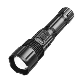   Commel LED-es zseblámpa, 5W, 600lm, 41x163mm, tölhető, 5 világítási mód