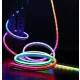 LED Fénykábel 5m, 6A 12V RGB, 60LED/m, IP44, Kültéri LED fényszalag, LED szalag