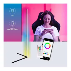   Commel okos állólámpa, RGB-s, távirányítóval, 140cm, 12W, IP20