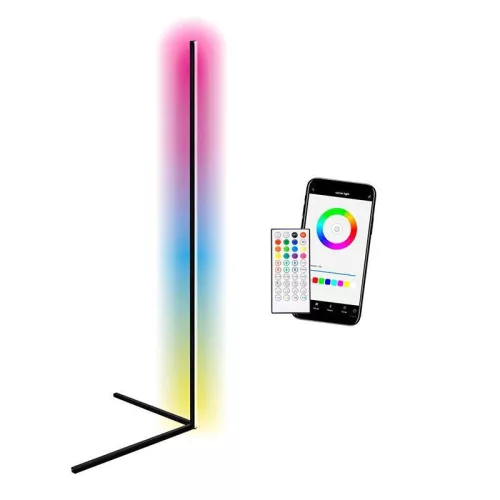 Commel okos állólámpa, RGB-s, távirányítóval, 140cm, 12W, IP20