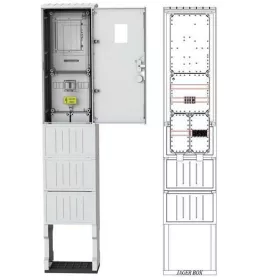   PVT-K-L Fm-40 (PVT-K-L-Fm-40)-K-M63.80A / +, Egy felhasználói helyes M63.80A mérés földkábeles, szab