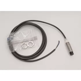   Induktív közelítés kapcsoló, s.réz-nikkel, M12, nem árnyékolt, 8mm, 2 vezeték, NO, E2A-M12KN08-WP-D1
