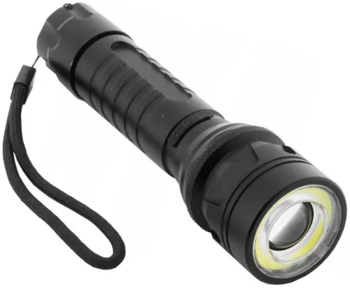 Entac Elemlámpa Fókuszálható Alu 8W, 700lm, max.5h, IP65,