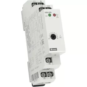  Fázissorrend, fázishiány és nullavezető figyelő relé három fázisra, 3x400v / 230V