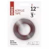 Kétoldalas öntapadó akrilszalag 12mm x 3m, extra erős tapadás