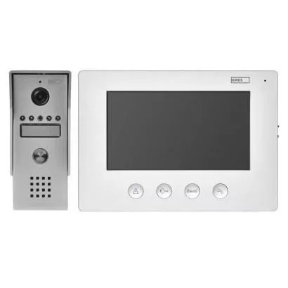 EMOS H2050 VIDEO Kaputelefon szett színes 7" kijelzővel, EM-03M 2