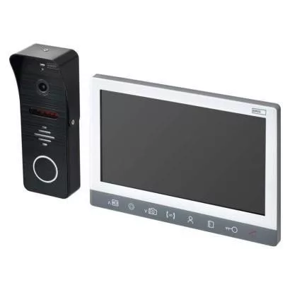 EMOS H3010 VIDEO Kaputelefon szett színes 7" kijelzővel, EM-10AHD, bővíthatő