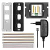 EMOS H3010 VIDEO Kaputelefon szett színes 7" kijelzővel, EM-10AHD, bővíthatő