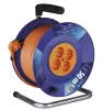 Kábeldob 40 m / 4 aljzat / narancssárga / PVC / 230 V / 1,5 mm2