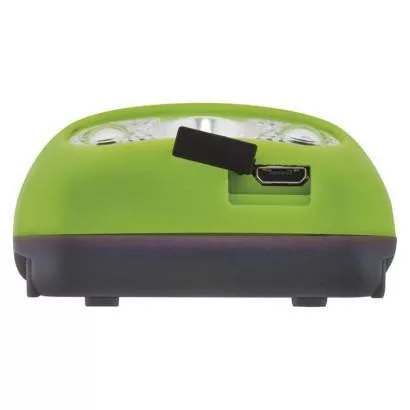 Fejlámpa 1 CREE XPE LED 5W tölthető, 3h, USB