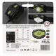 Fejlámpa 3W LED COB, 3×1,5 V AAA, fehér, zöld és piros színnel is világíthat