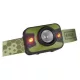 Fejlámpla, LED CREE + 2 piros LED, fókuszálható, max.200m, 3xAAA