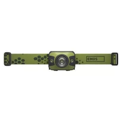 Fejlámpla, LED CREE + 2 piros LED, fókuszálható, max.200m, 3xAAA