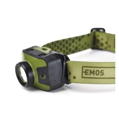 Fejlámpla, LED CREE + 2 piros LED, fókuszálható, max.200m, 3xAAA