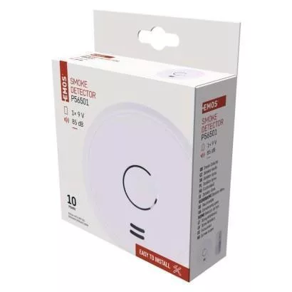 Füstérzékelö GS536, 1× 9 V tartozék, Emos P56501