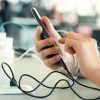 USB-C 3.1 / USB-C 3.1 kábel C csatlakozóval a gyors töltéshez és adattovábbításhoz, 1m, fekete, USB 3.1