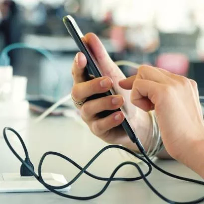 USB-C 3.1 / USB-C 3.1 kábel C csatlakozóval a gyors töltéshez és adattovábbításhoz, 1m, fekete, USB 3.1