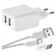 Univerzális USB töltő 3.1A +micro USB kábel +USB-C átalakító