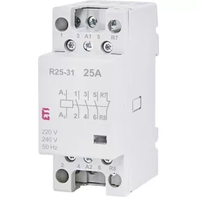 R25-31 230 V moduláris mágneskapcsoló