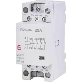 R25-04 230 V moduláris mágneskapcsoló