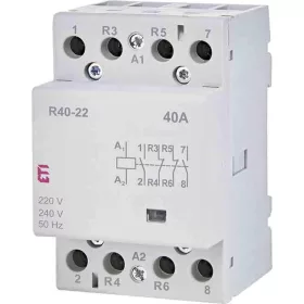 R40-22 230 V moduláris mágneskapcsoló