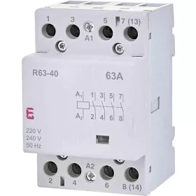 R63-40 230 V moduláris mágneskapcsoló