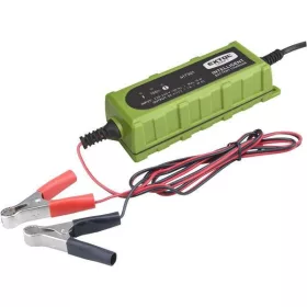   Akkutöltő, autós, mikroprocesszoros, intelligens, 1Amp, DC 12V/6V